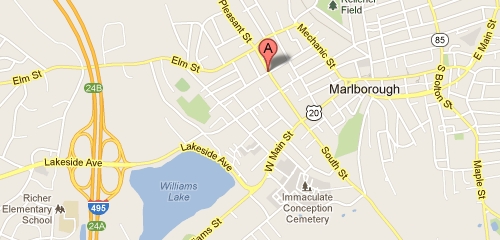 Howe Shoe Factory Condominium Location